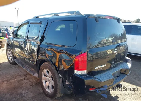 2008 Nissan Armada Le from USA, damaged, VIN 5N1AA08C38N622473